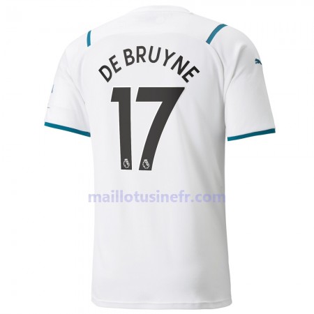 Maillot de Foot Manchester City Kevin De Bruyne 17 Extérieur 2021-22